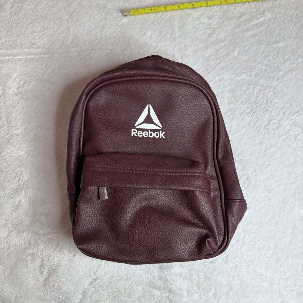 Reebok Spellbinding Mini Backpack Purple Faux Lea… - image 1